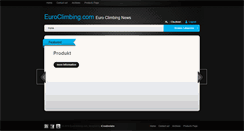 Desktop Screenshot of main.euroclimbing.com