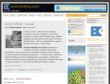 Tablet Screenshot of cs.euroclimbing.com